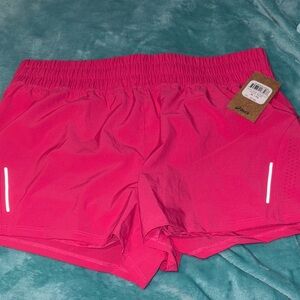 Women's Pink Athletic Shorts